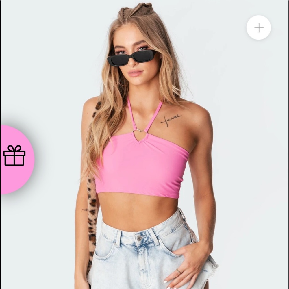 Pink top